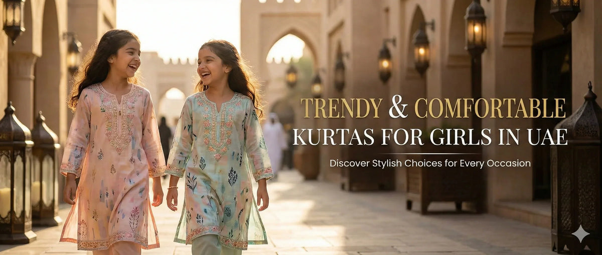 Kurta for Girls in UAE - Trendy, Comfortable & Stylish Choices