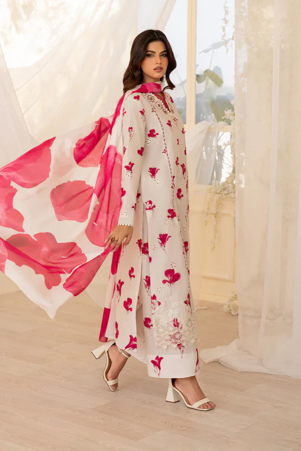 Premium Lawn Embroidered Collection Unstitched 008P