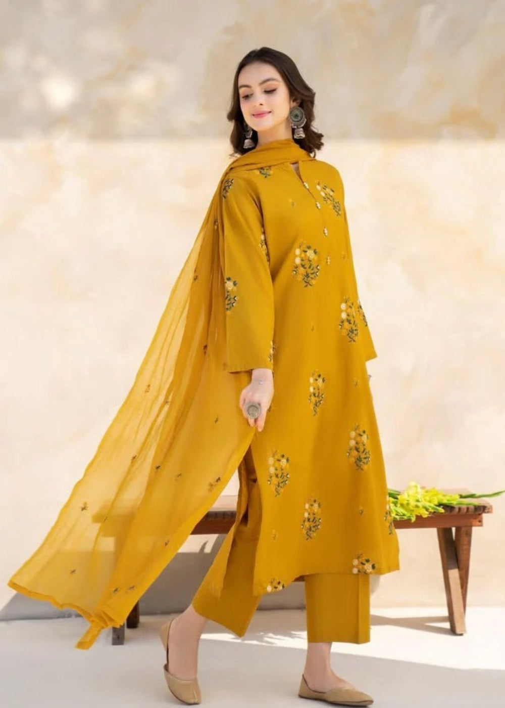Ready to wear Embroidered 014G
