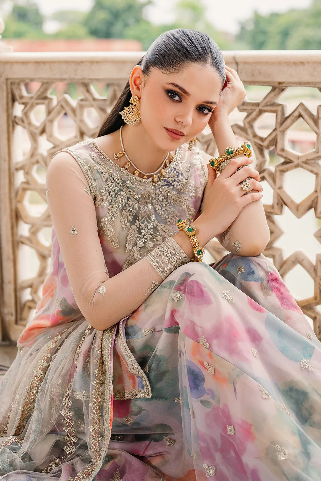 Luxury Lawn Embroidered Unstitched 014P