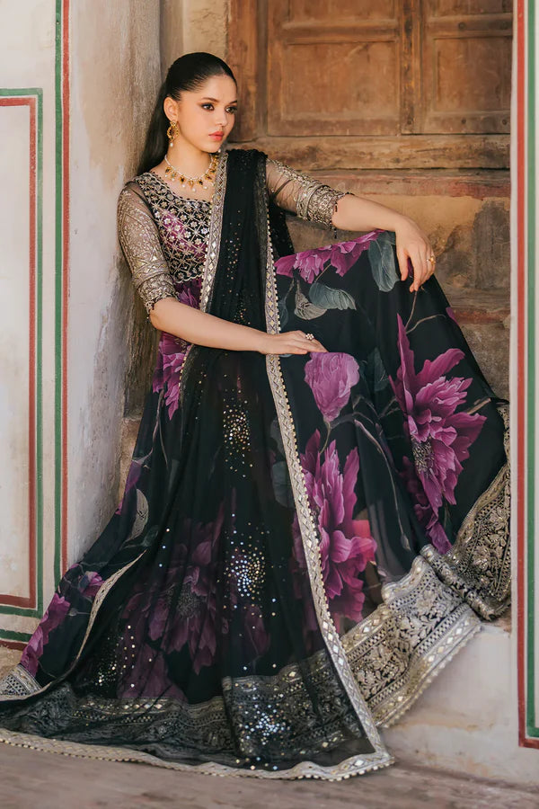 Luxury Chiffon Embroidered Collection Unstitched 013P