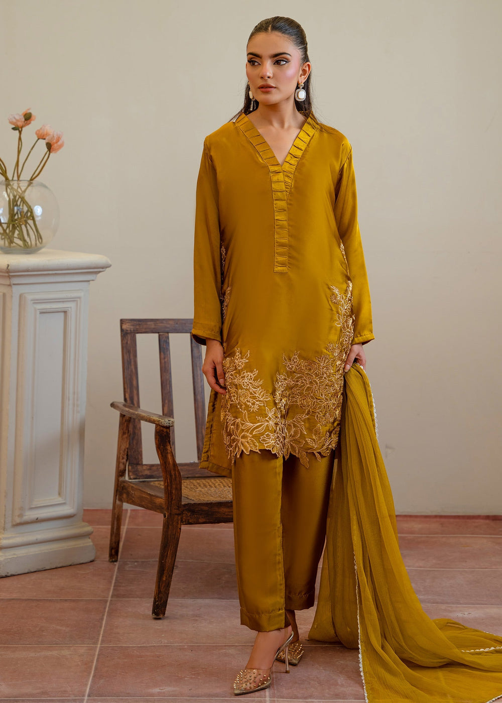 Ready to wear Embroidered Partywear 003Y