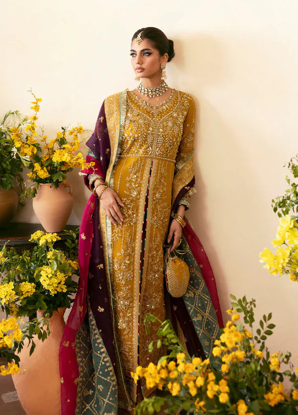 Luxury Chiffon Embroidered Collection Unstitched 014Y