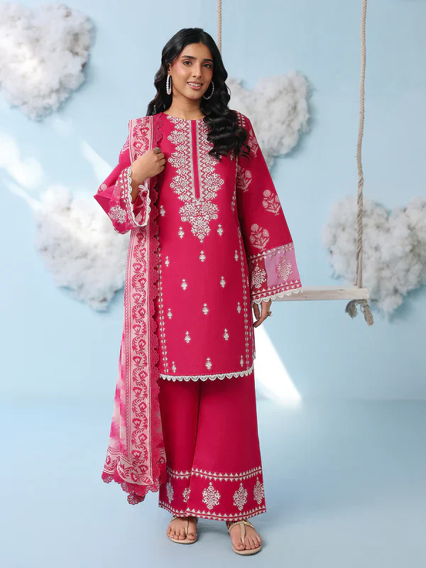 Luxury Lawn Embroidered Unstitched 001G