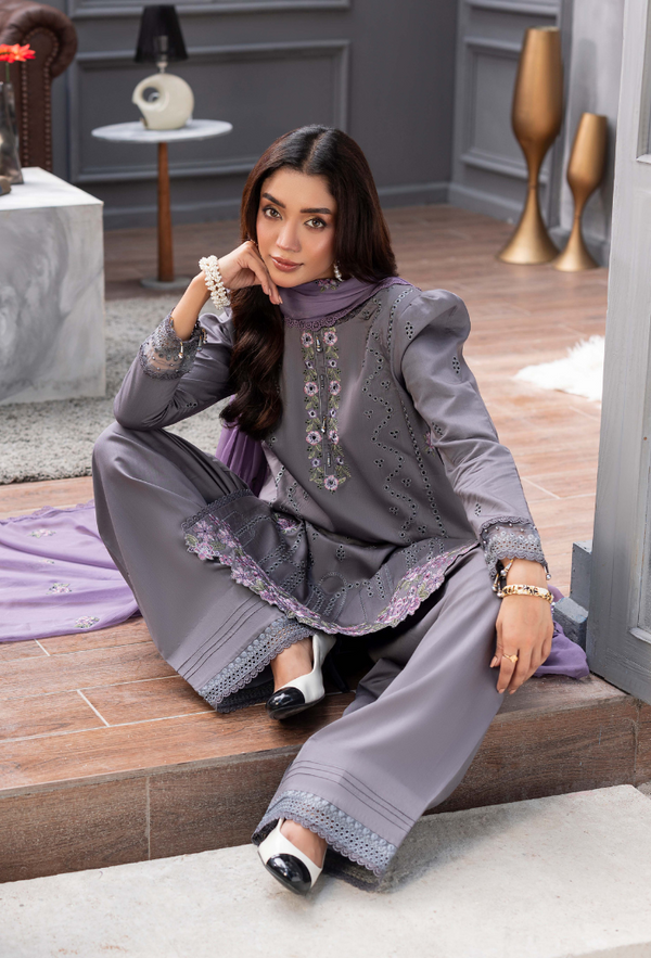 Luxury Embroidered unstitched 0012B