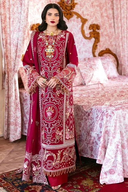 Luxury lawn Eid unstitched collection 015R