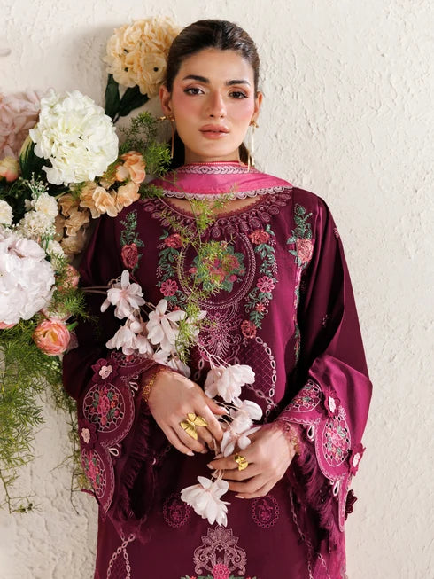 Luxury lawn Eid unstitched collection L008