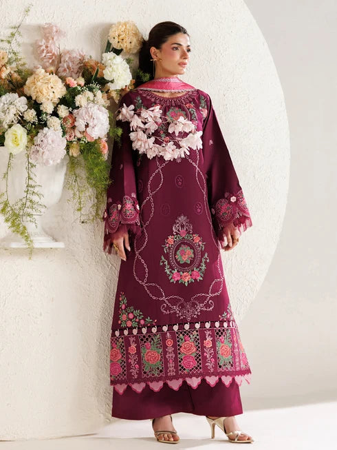 Luxury lawn Eid unstitched collection L008