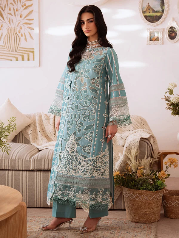 Luxury lawn Eid unstitched collection L004