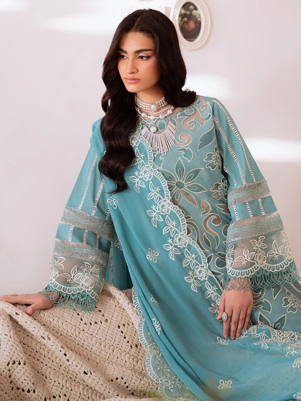 Luxury lawn Eid unstitched collection L004