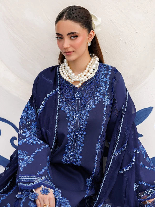 Luxury lawn Eid unstitched collection l002