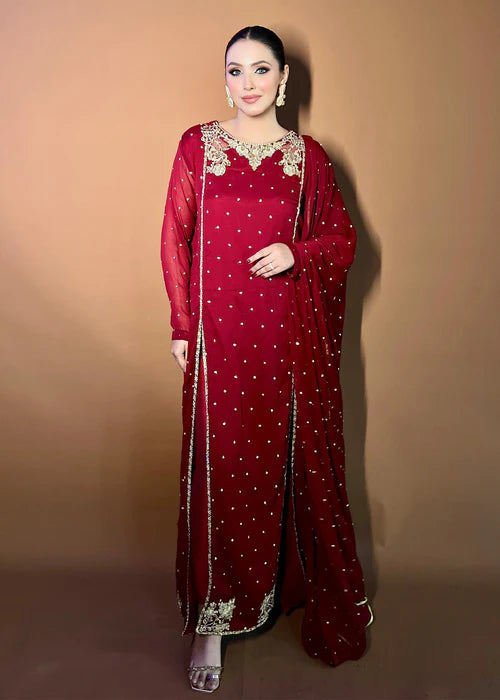Stitched partywear/wedding dress - LadiesKurtasuae 