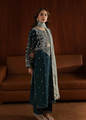 Embroidered - Cotton Lawn - 3pcs 011B