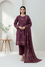 Printed marina unstitched 3 Piece 001B